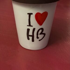 Henri Bendel White Ceramic Mug